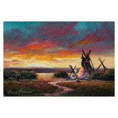 Pittura ad olio originale di Heinie Hartwig