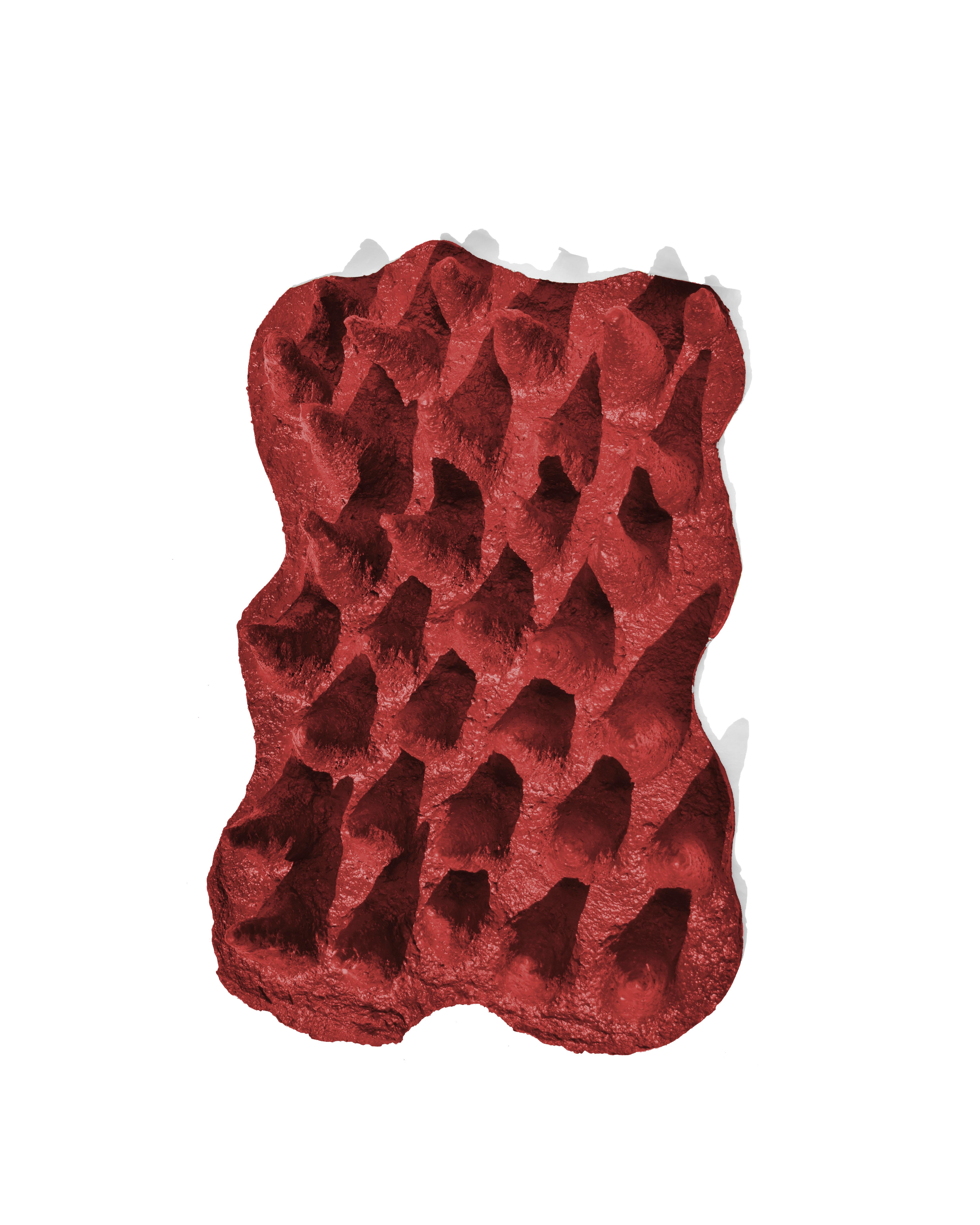 Hand-Crafted Prato Red by Jonathan Bocca For Sale