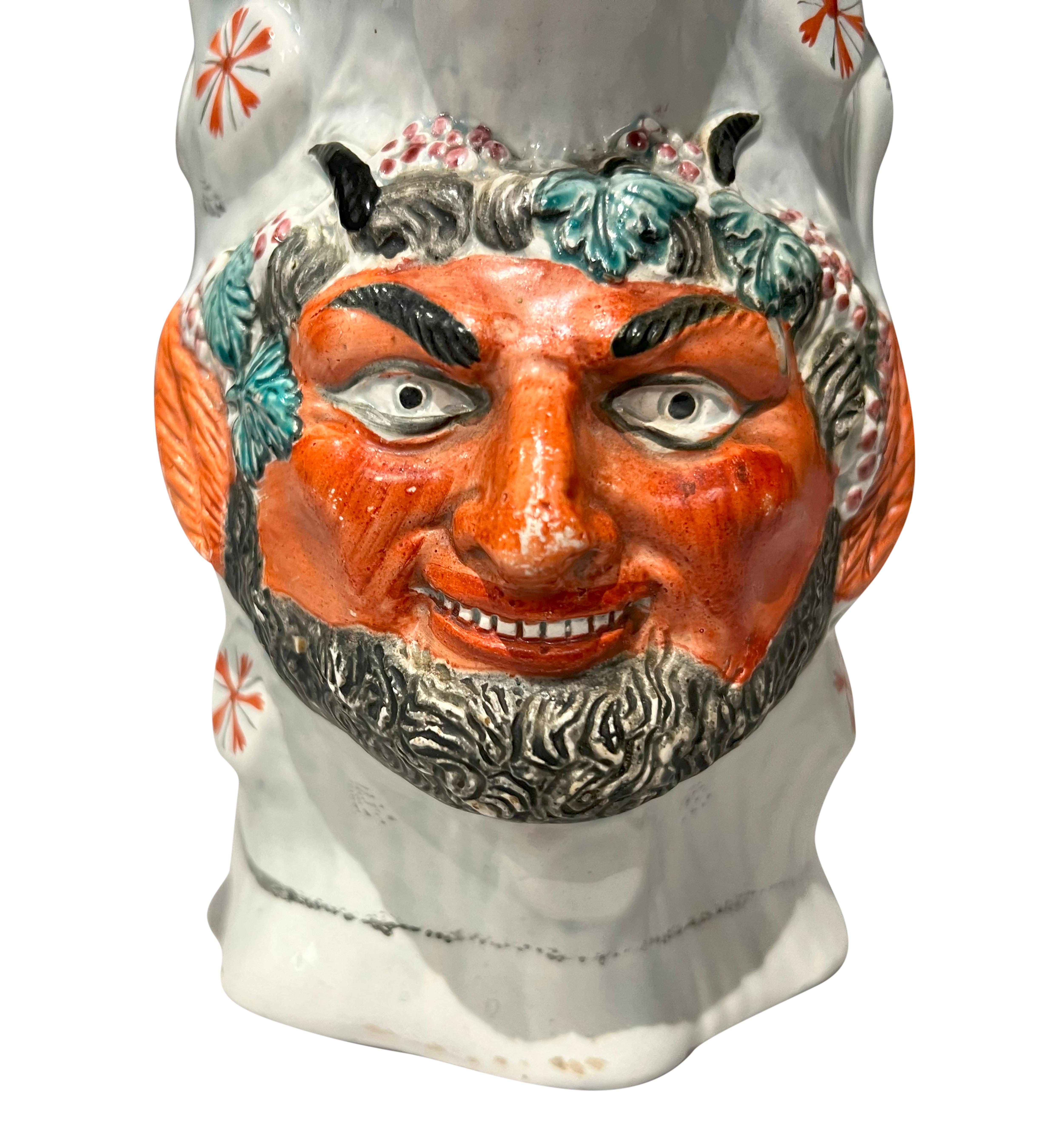 Pratt Ware Töpferei Satyr Krug im Angebot 4