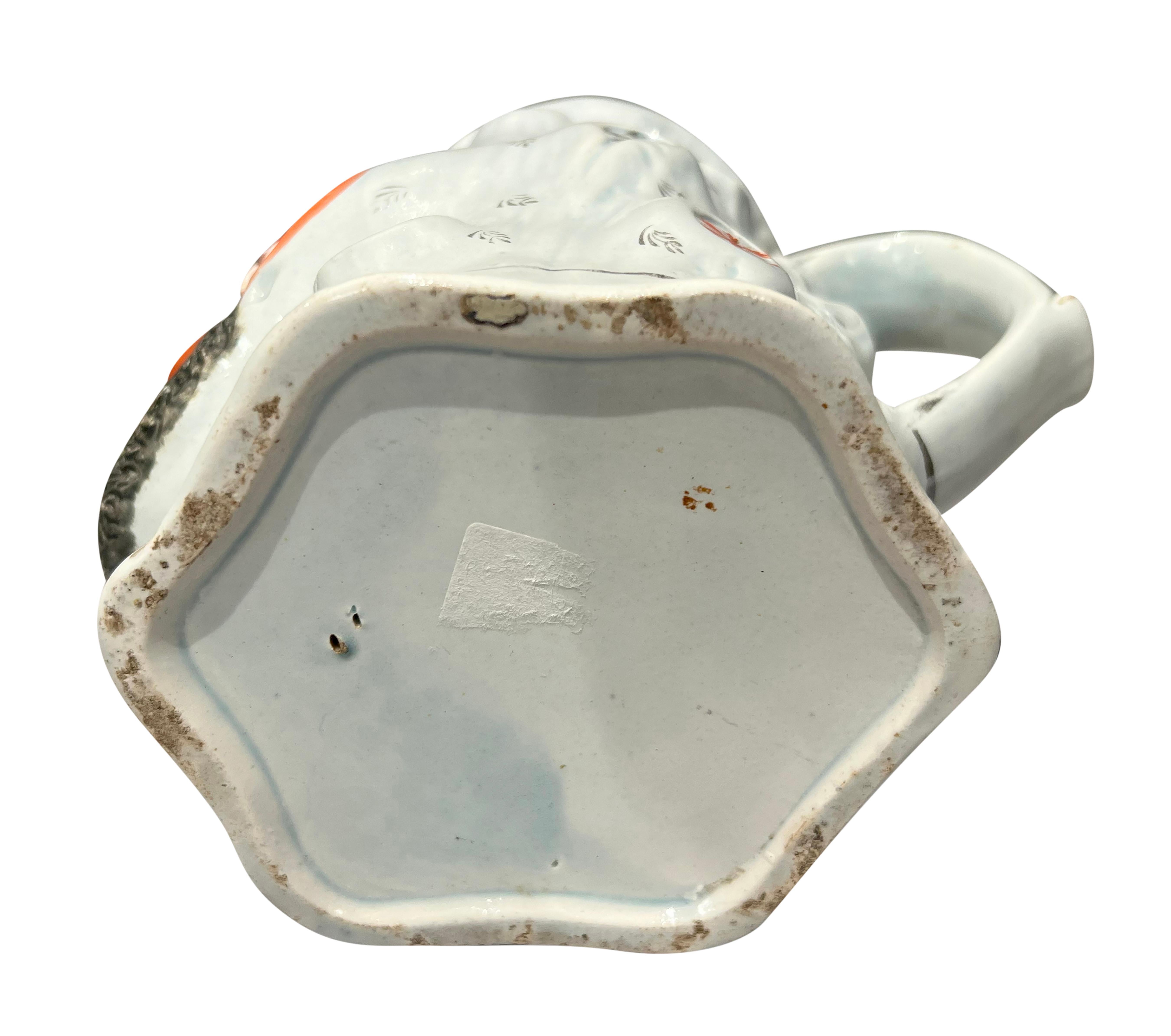 Pratt Ware Töpferei Satyr Krug im Angebot 6