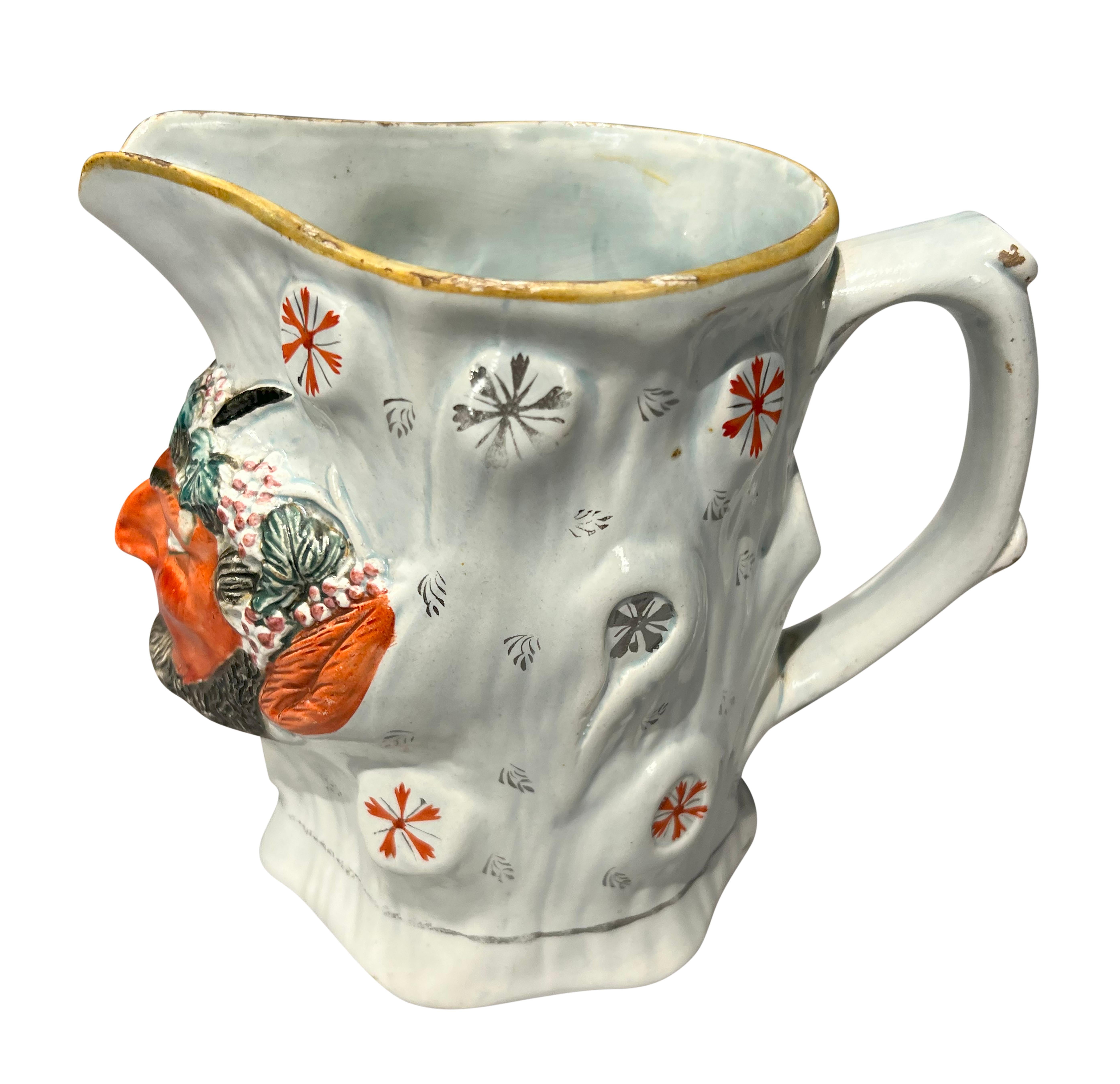 Pratt Ware Töpferei Satyr Krug (Englisch) im Angebot