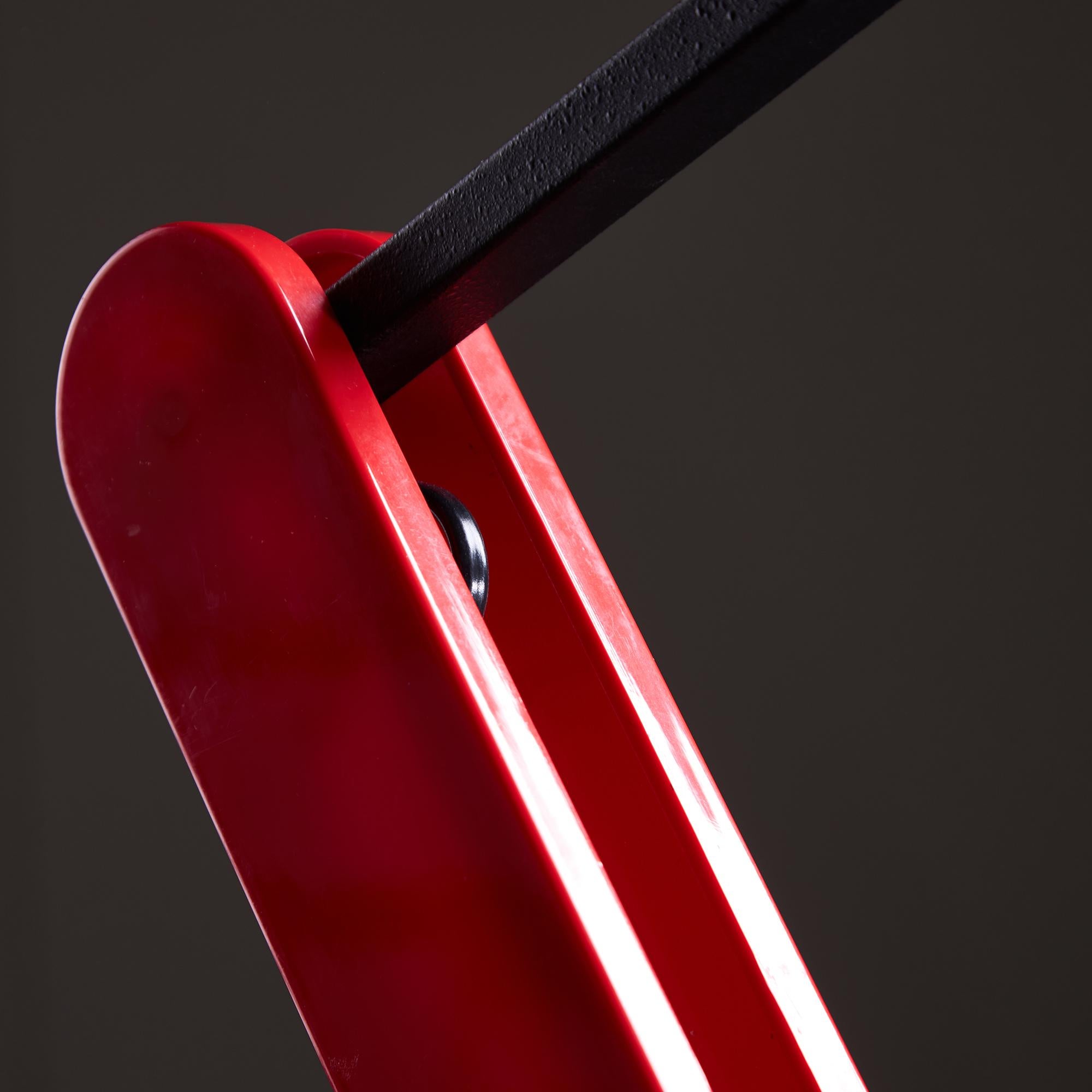 Praxi Table Lamp by Bruno Umberto Gecchelin for Guzzini, 1982 For Sale 7