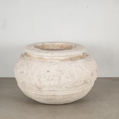 Pre 1920 Sandstone Relief Planter