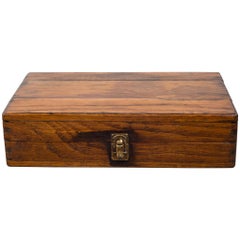 Antique Pre-1920s Tiger Oak Box
