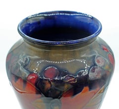 William Moorcroft Vase "Granatapfel" aus der Zeit vor 1928