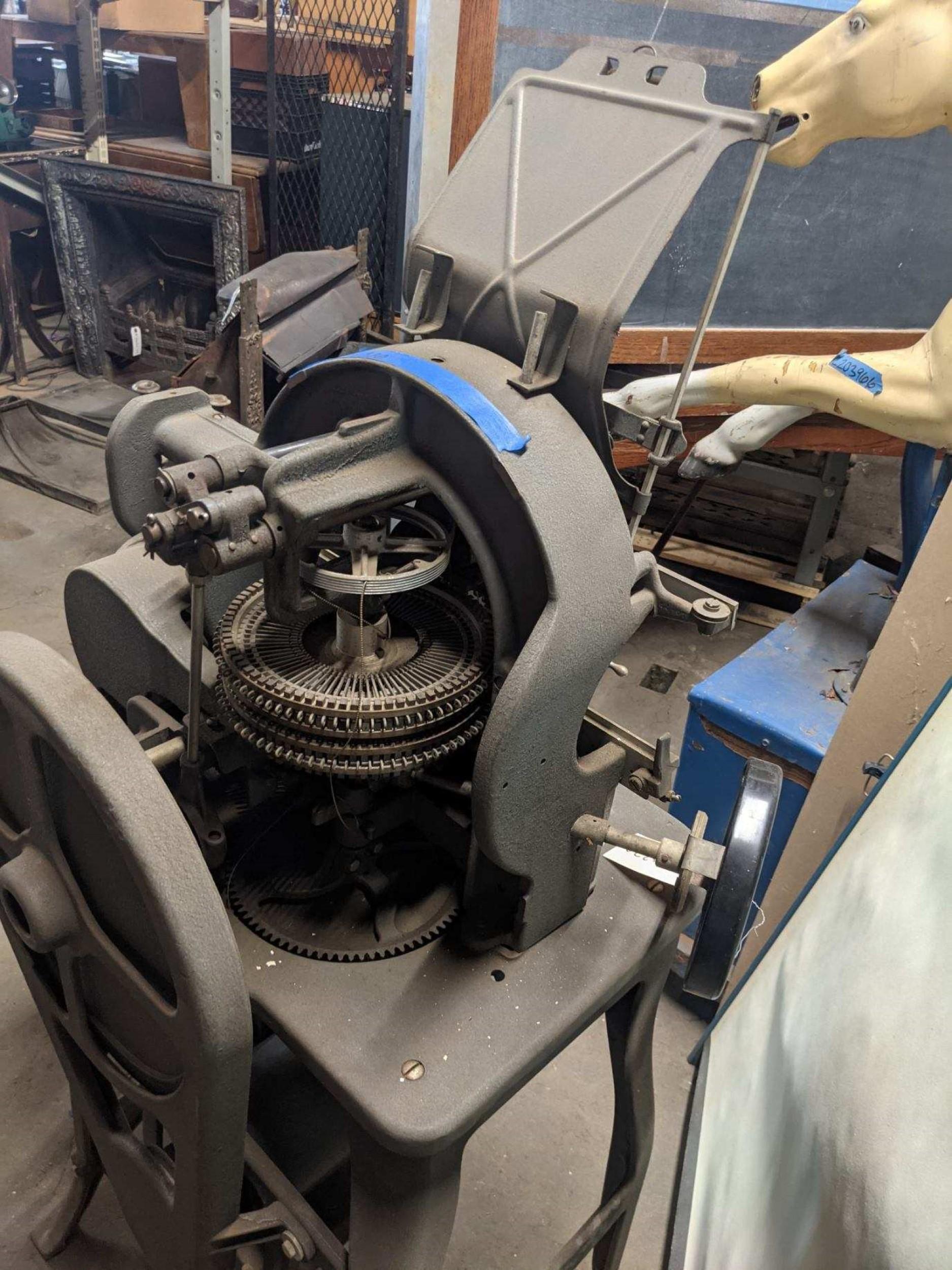 Graphotype, machine d'embossage et d'impression, pré-1929, Adressographe Modèle 6281 9