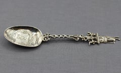 Pre-1953 Amsterdam 833 Standard Silver Souvenir Spoon