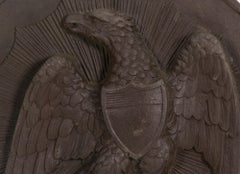 Pre-Civil War Cast Iron Medallion with the Federal Eagle Dated 1857