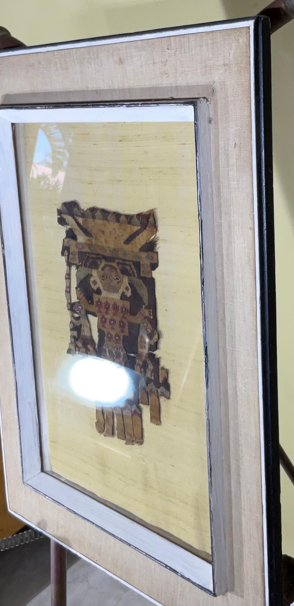 Fragment de textile péruvien ancien précolombien en vente 5