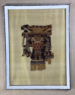 Pre Colombian Antique Peruvian Textile Fragment