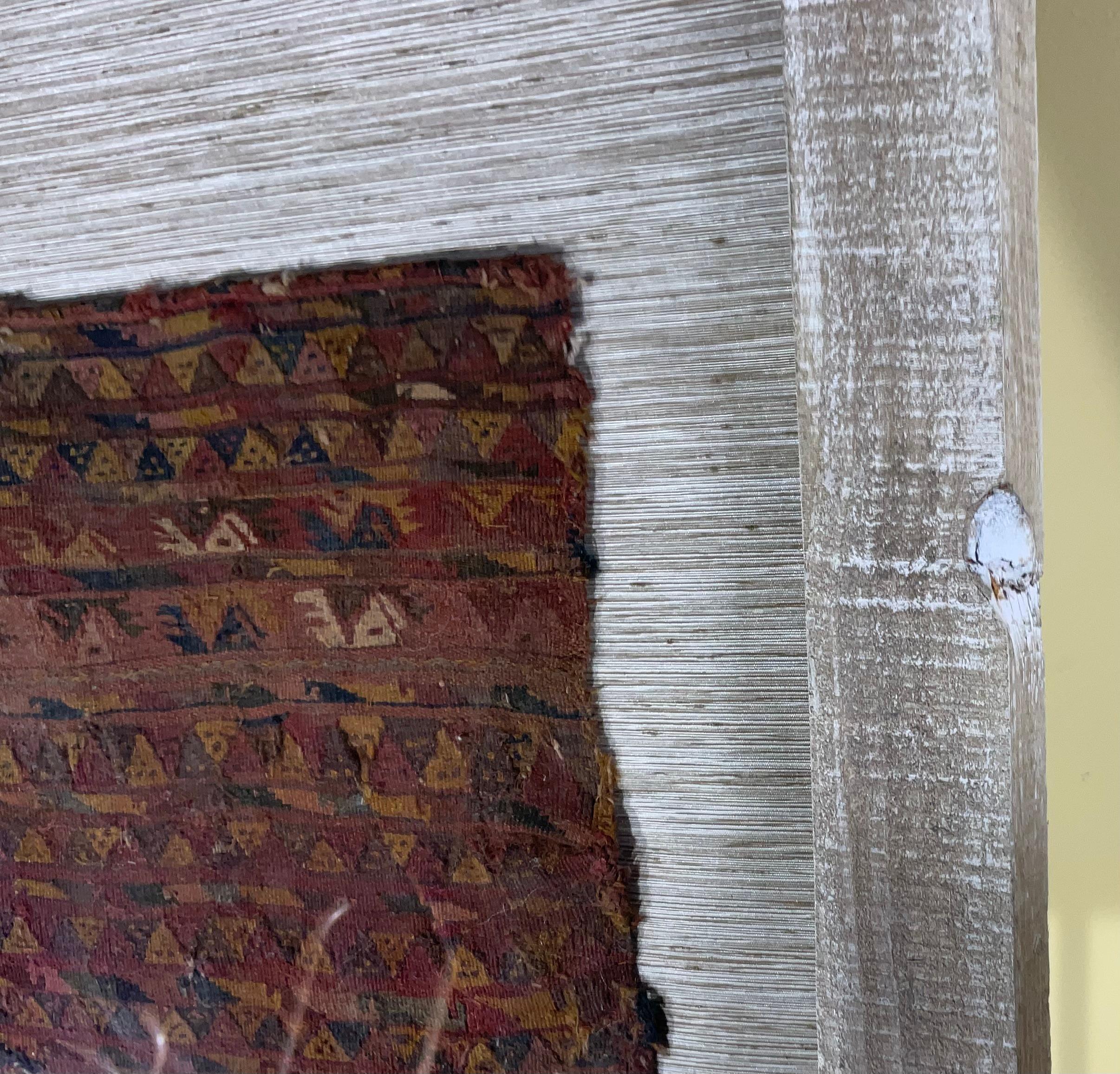 Pre Colombian Antique Peruvian Textile Fragment For Sale 1