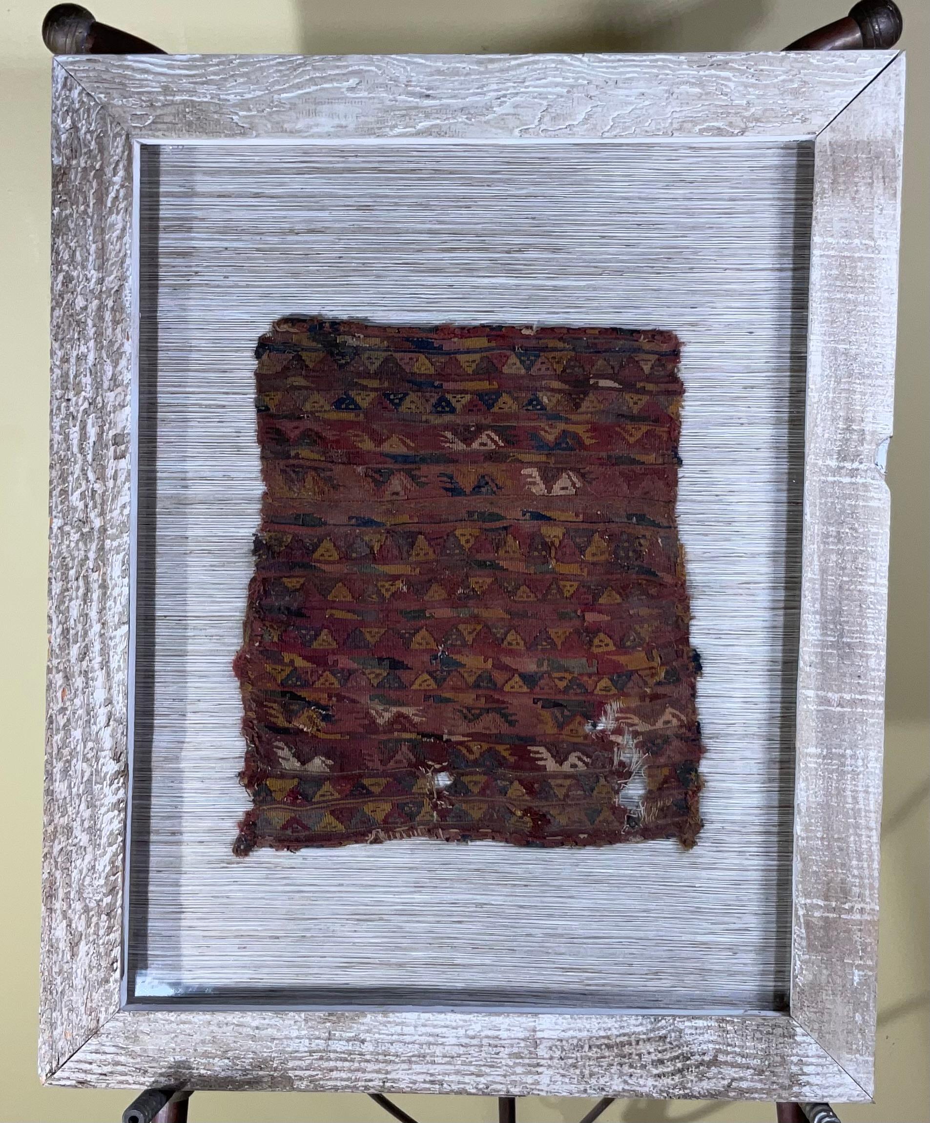 Präkolumbianisches antikes peruanisches Textilfragment aus Peru im Angebot 2