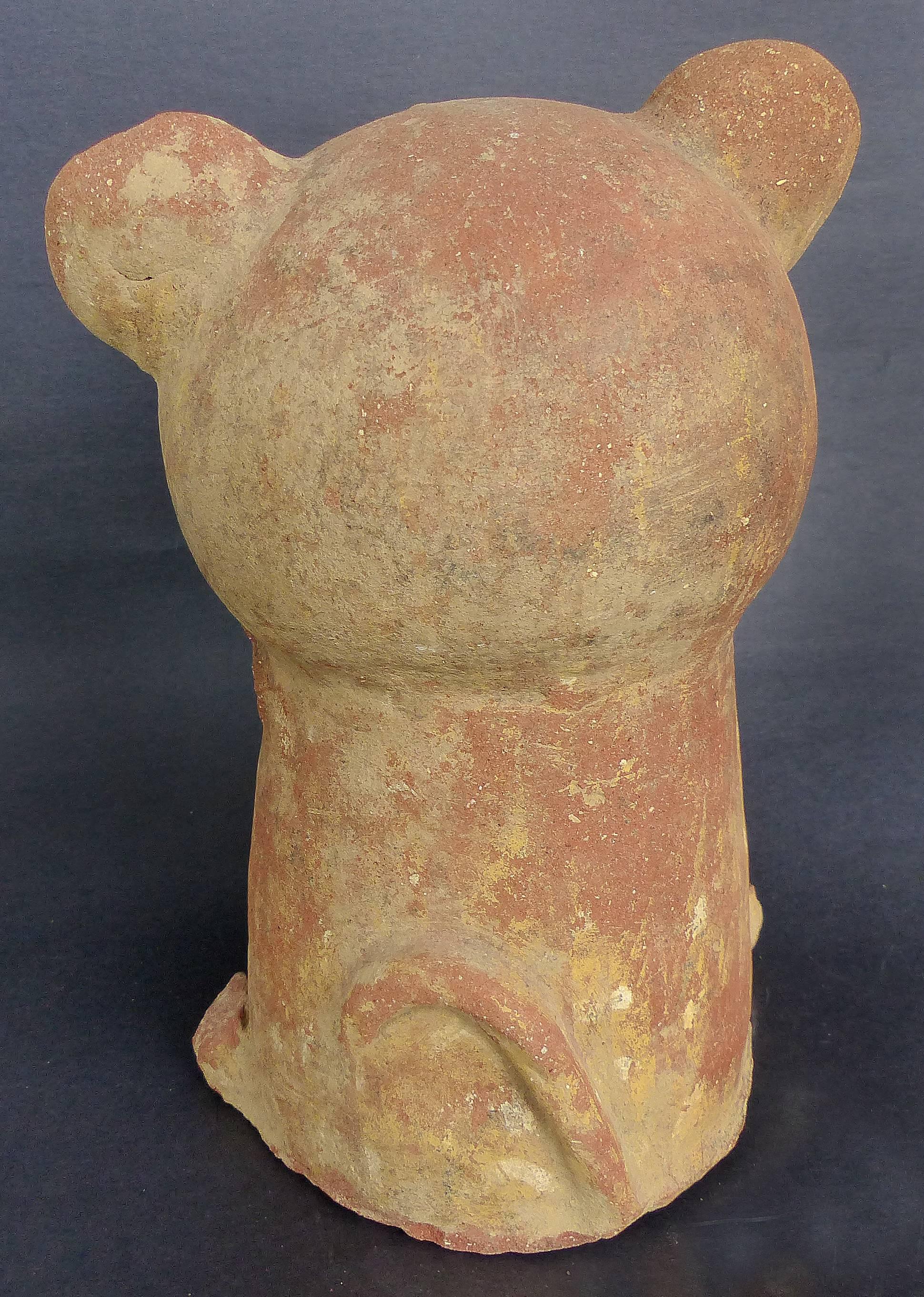 Pre-Columbian Pre-Colombian Grotesque Animal Terracotta Figure