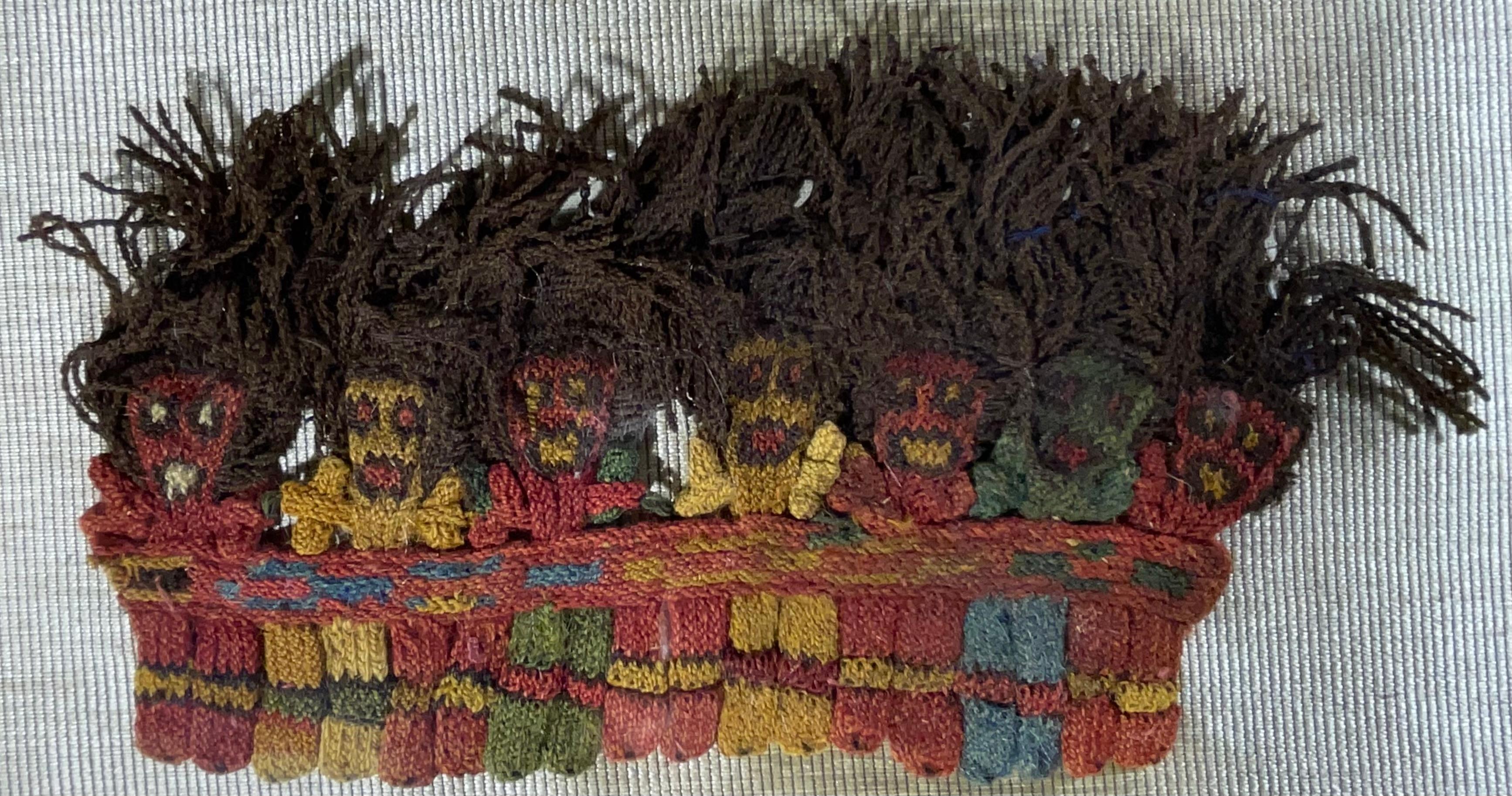 Fragment de textile pré-colombien proto Nazca péruvien en vente 6