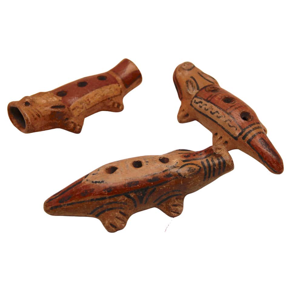 Pre Columbian Instruments Pre-Columbian Zoomorphic Ocarina Musical Instrument For Sale at 1stDibs ...