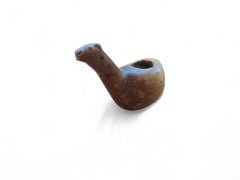 Scultura in alabastro Pre-Columbian - Canopa a forma di lama Inca