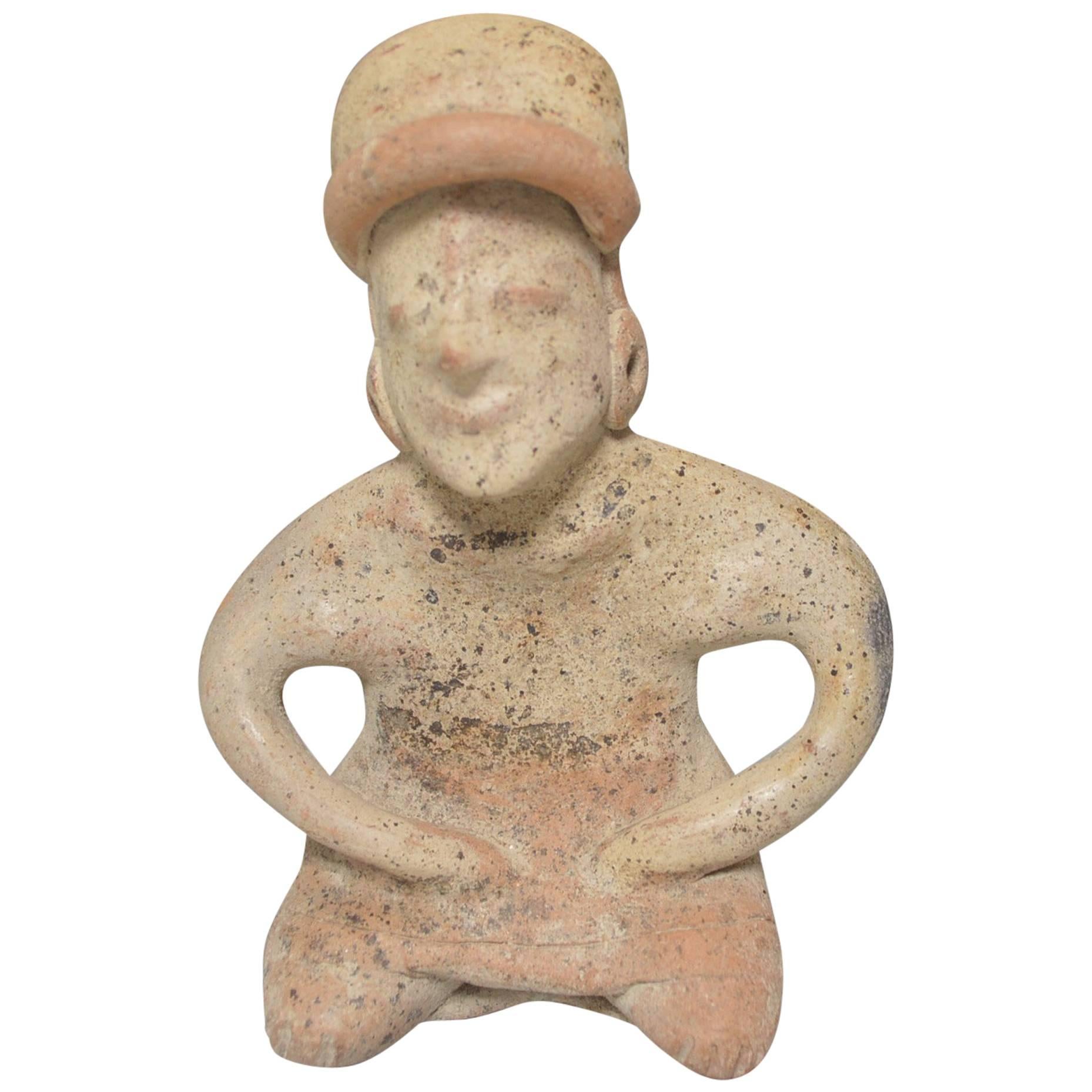 Pre Columbian Ancient Mexico Nayarit Figure, BC 200 – AD 200