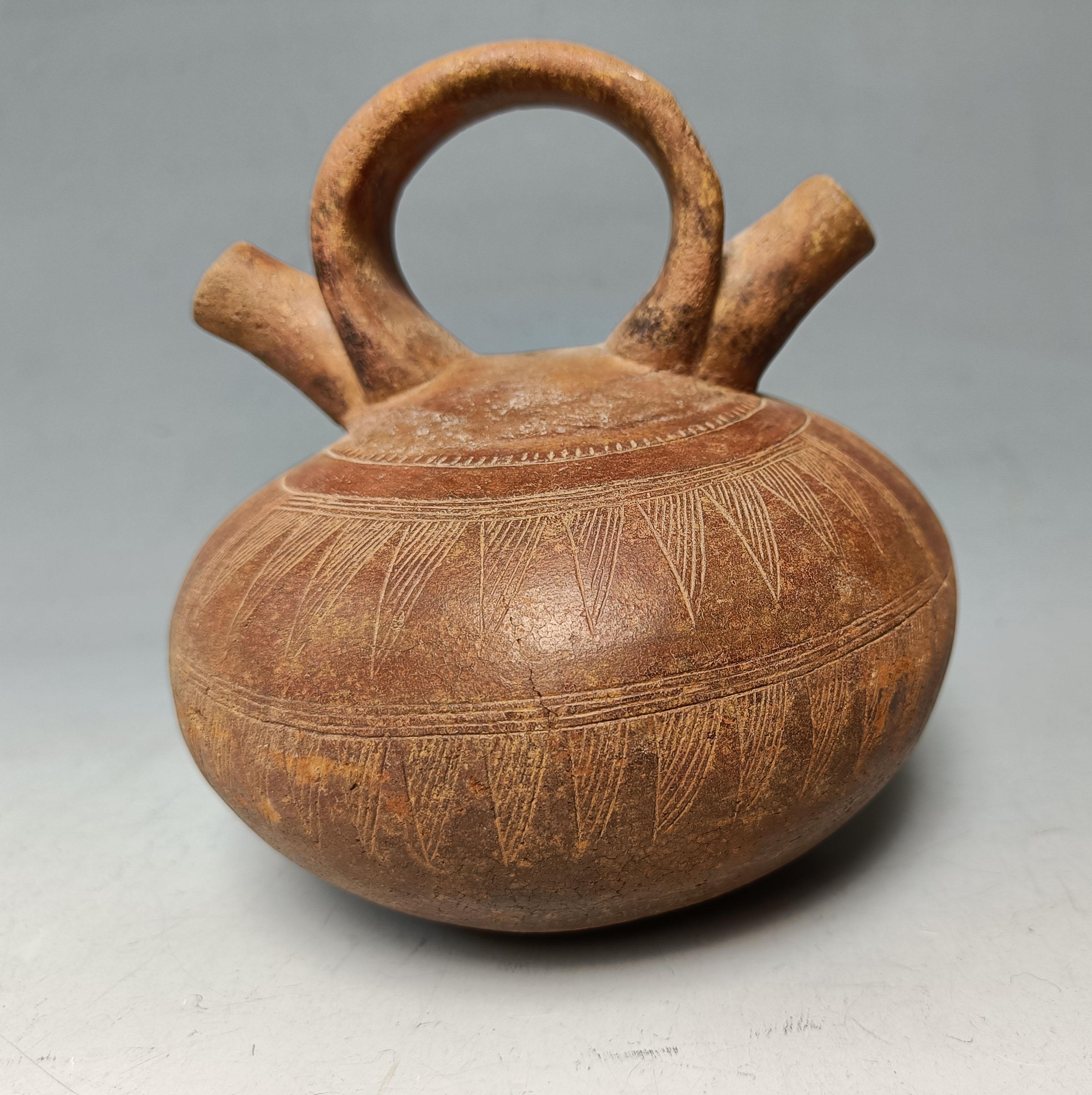 Colombien Pre-Columbian navire Calima Colombie ancienne Amérique du Sud en vente