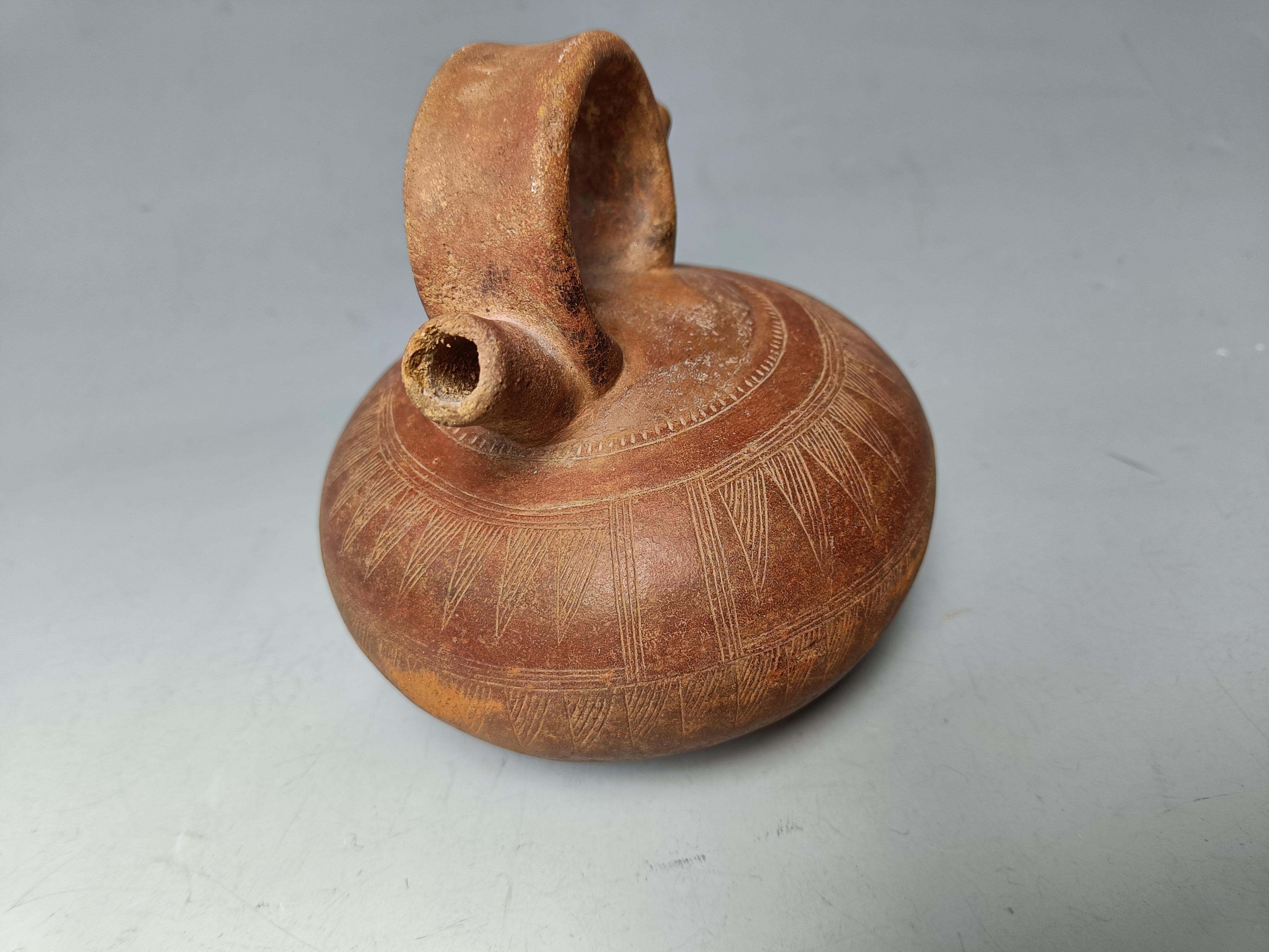 Fait main Pre-Columbian navire Calima Colombie ancienne Amérique du Sud en vente