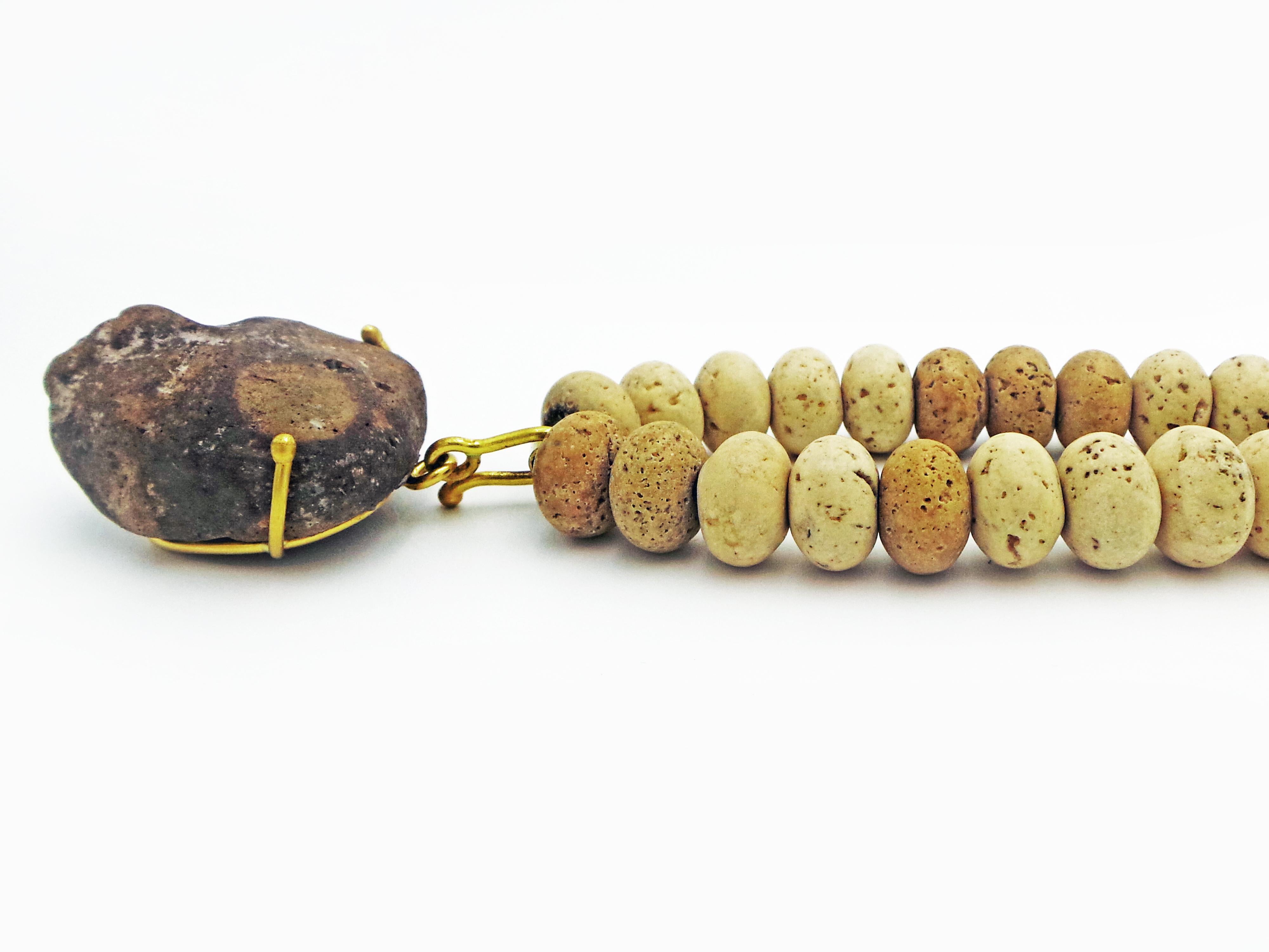 stone pendant beads