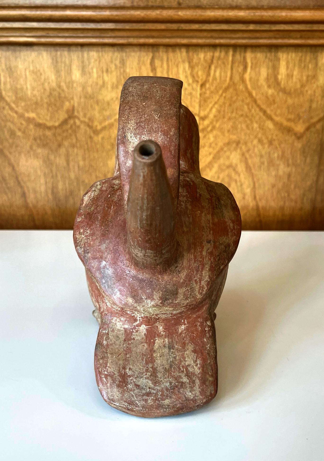 Pre-Columbian Ceramic Sican Bird Vessel TL Tested For Sale 4