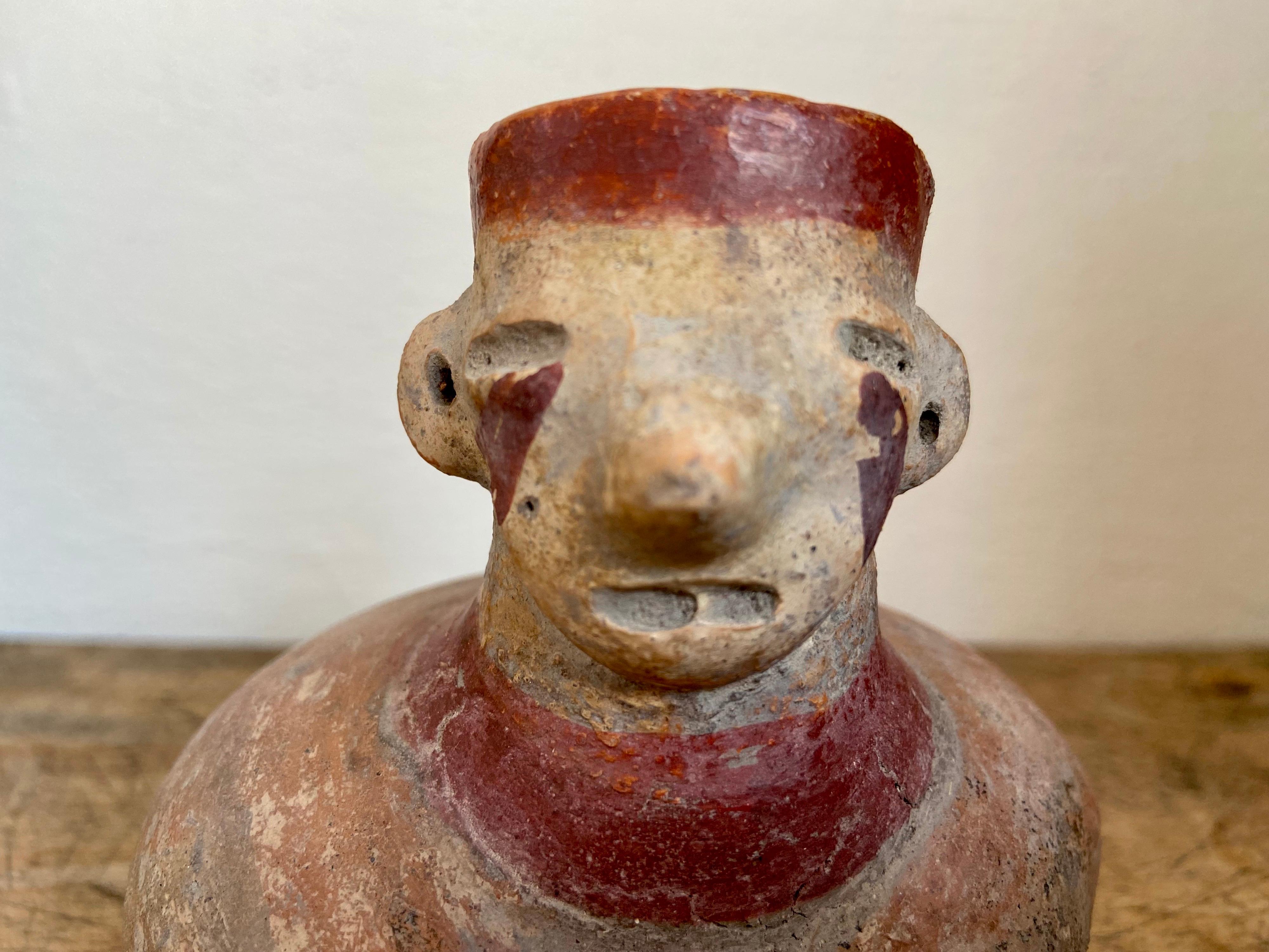 Pre-Columbian Ceramic Vessel from Mexico, Date Unknown For Sale 2