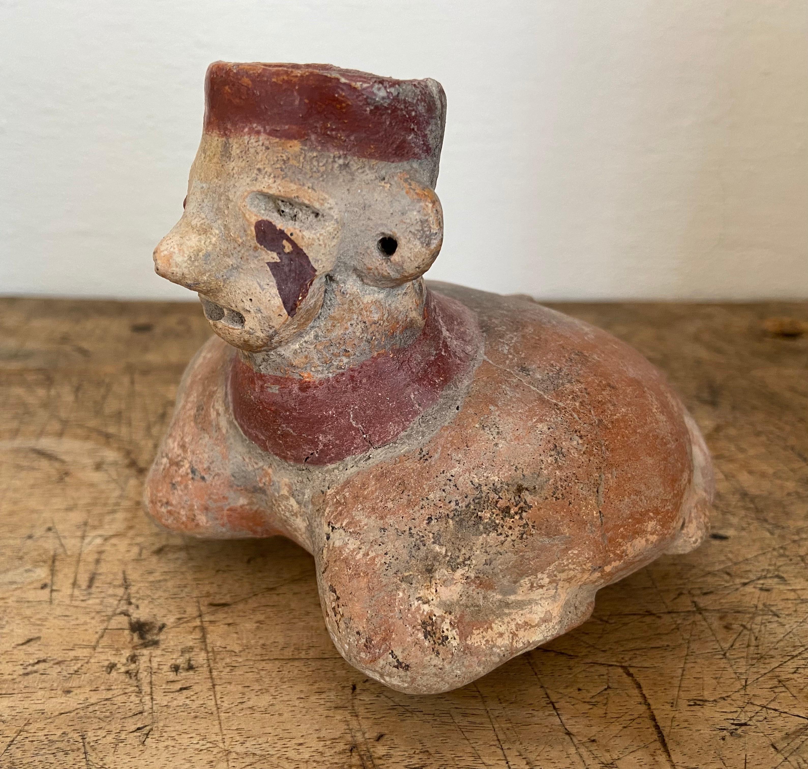 Pre-Columbianisches Keramikgefäß aus Mexiko, Datum unbekannt (Mexikanisch) im Angebot