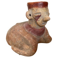 Vintage Pre-Columbian Ceramic Vessel from Mexico, Date Unknown