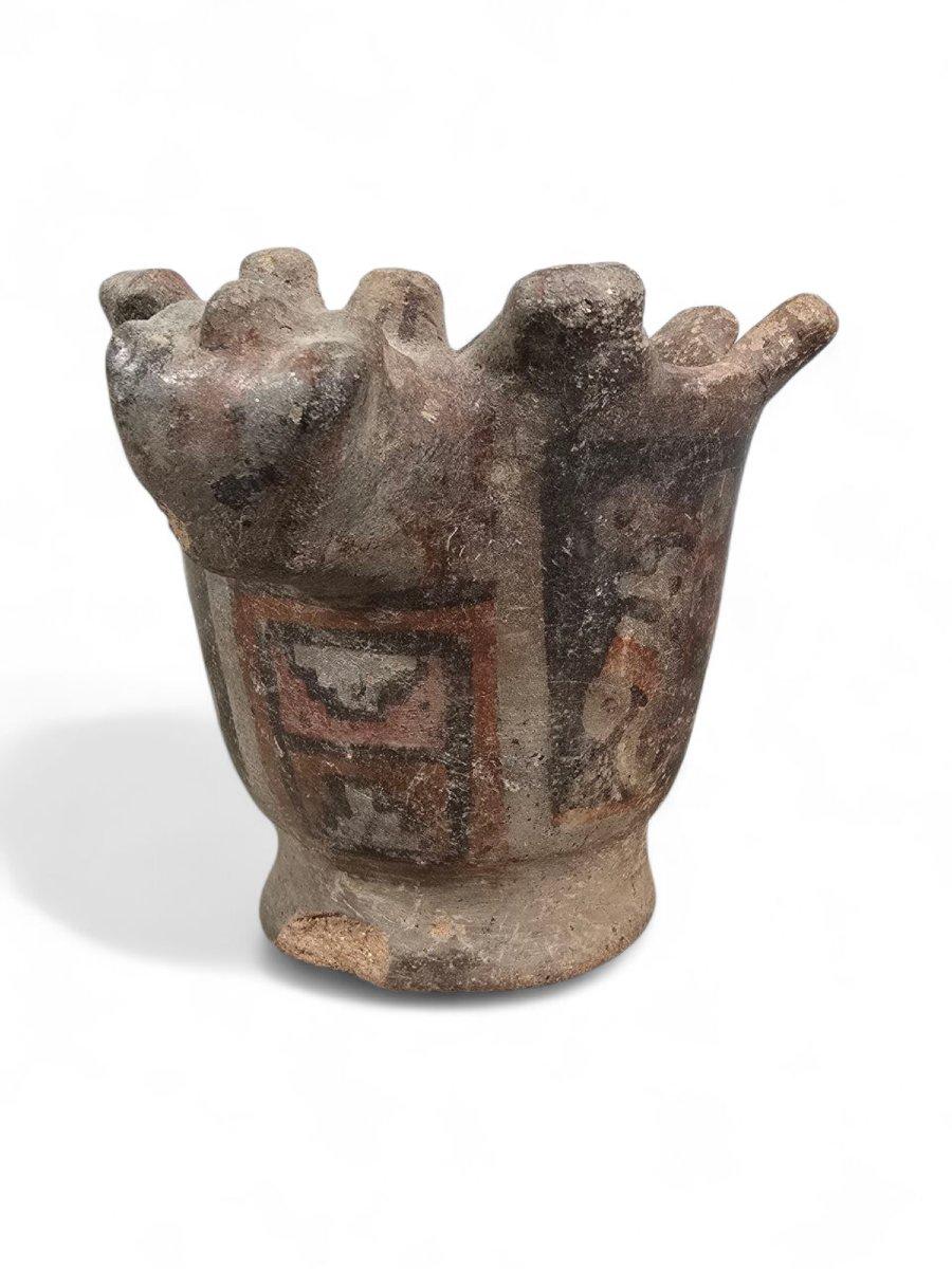 Tribal Jarre en céramique Pre-Columbian - Culture Tiahuanaco en vente