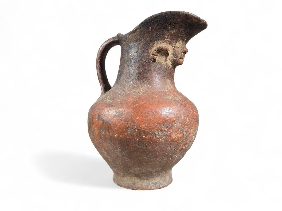 Tribal Pichet en céramique Pre-Columbian - Culture Tiahuanaco en vente
