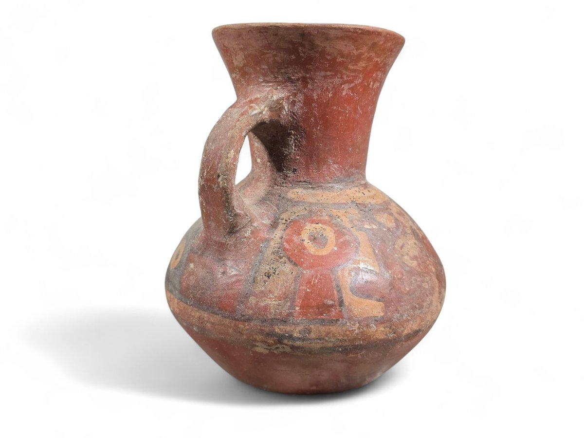 Tribal Pichet en céramique Pre-Columbian - Culture Tiahuanaco en vente