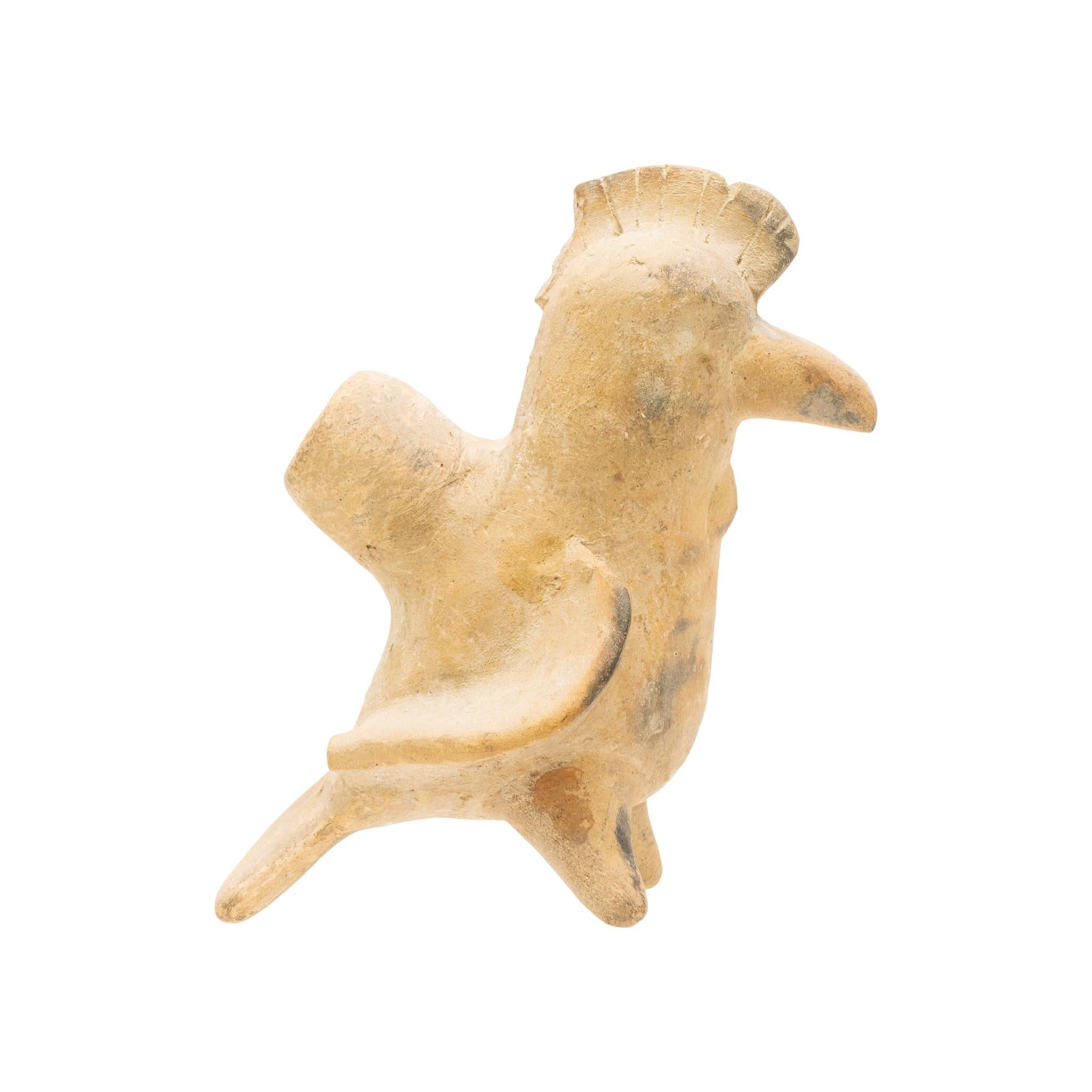 XVIIIe siècle et antérieur Oiseau en poterie Pre-Columbian Colima en vente