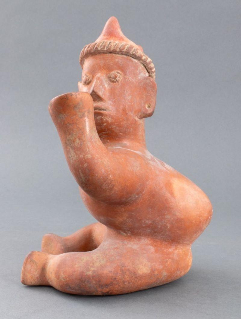 Pre-Columbian Colima Redware Figural Vessel 1