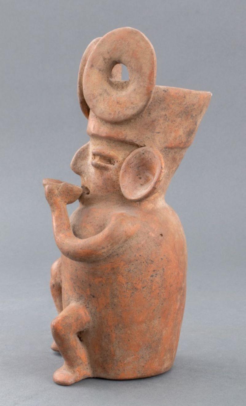 Pre-Columbian Colima Redware Figural Vessel 2