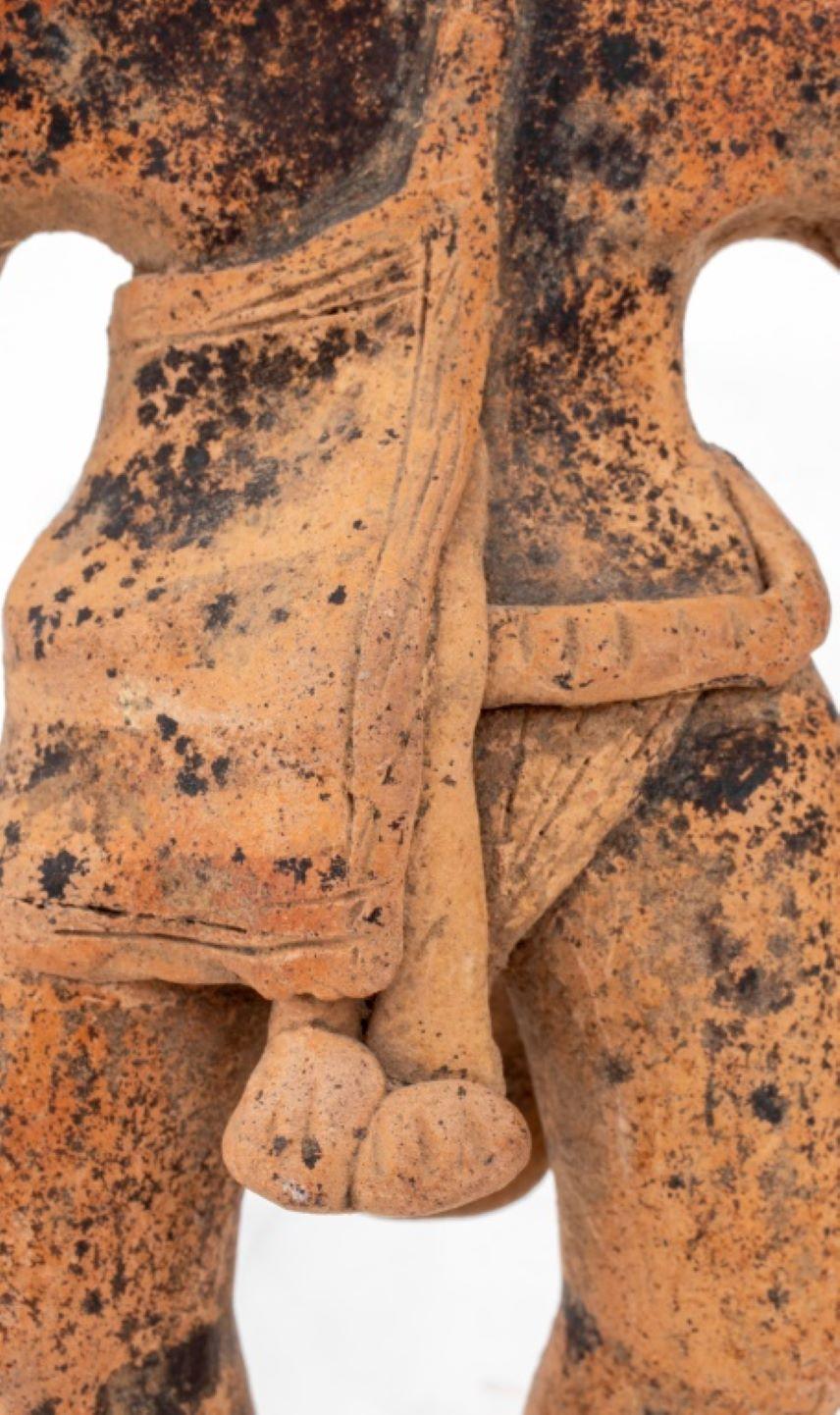 Pre-Columbian Colima Warrior Sculptures, 2 1
