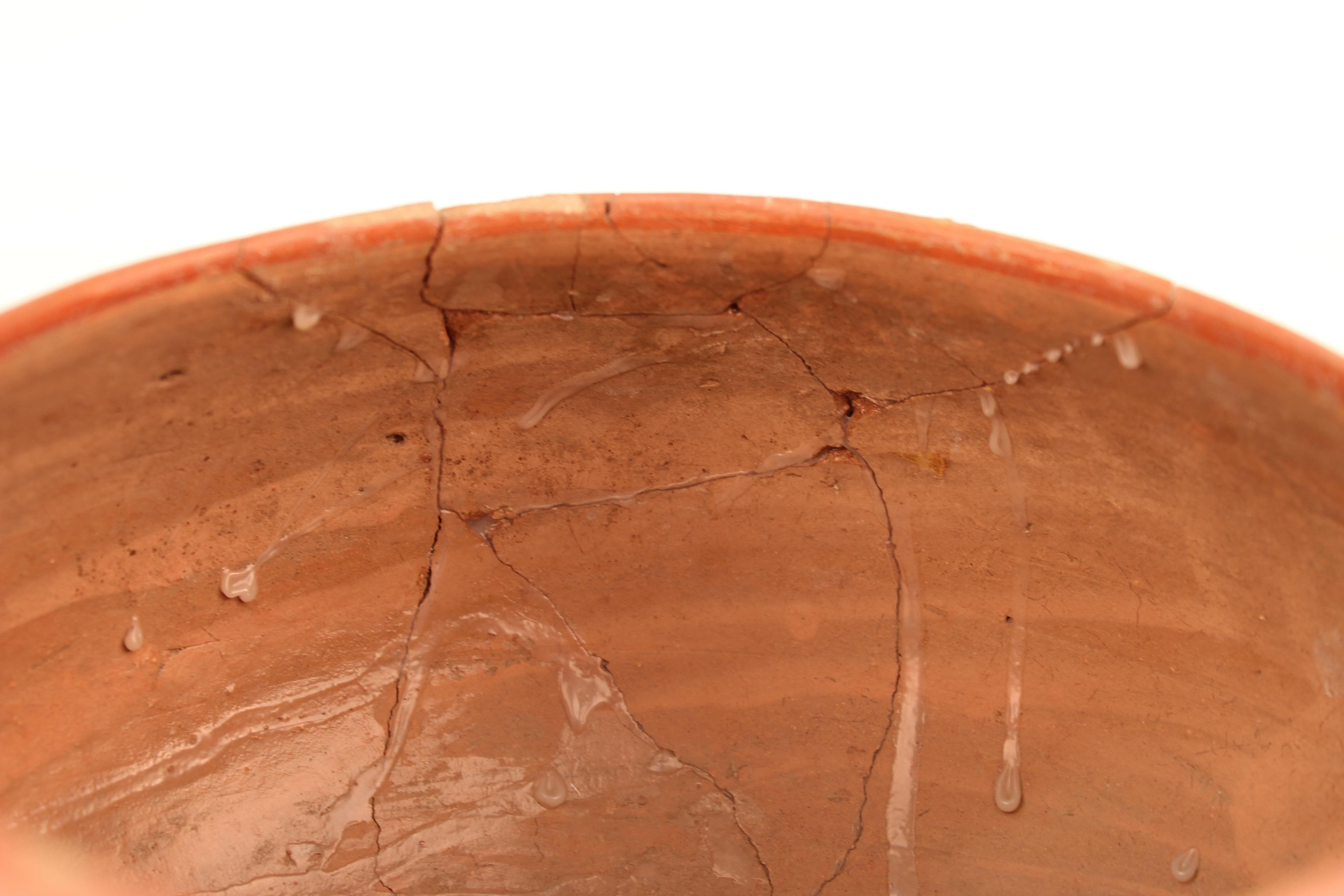 Clay Pre-Columbian Costa Rican Nicoya Pottery Bowl