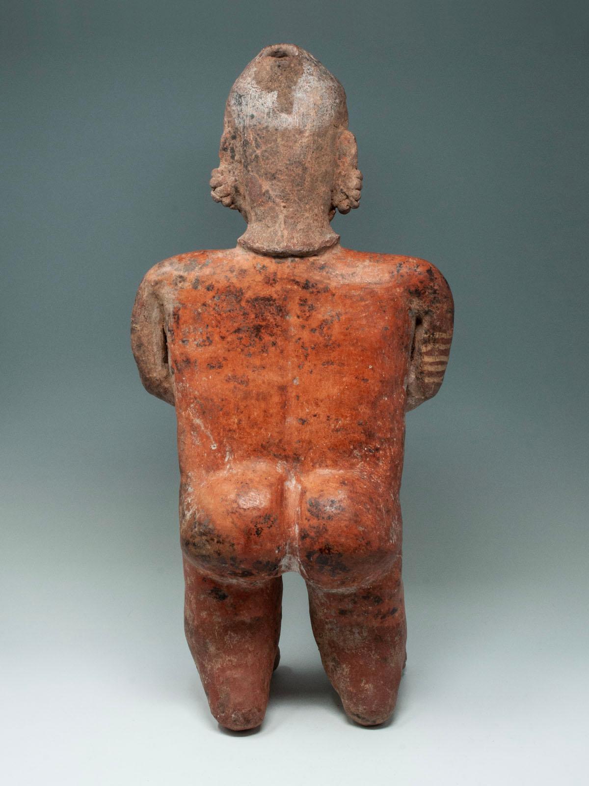 Messicano Figura femminile in terracotta Pre-Columbian, Nayarit, Messico in vendita