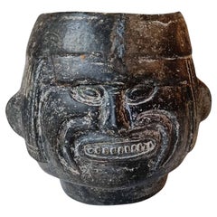 Vaso retrato Inca Precolombino Antigüedades Latinoamericanas del Sur