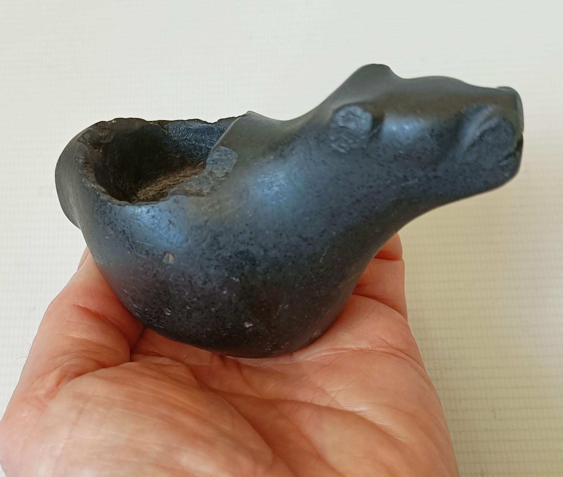 Canopa de Piedra Inca Precolombina Antigüedades Latinoamericanas del Sur Hecho a mano en venta