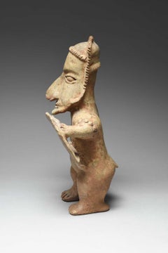 Pre Columbian Large Jalisco Figure West Mexico Circa B.C. 100-300 A.D