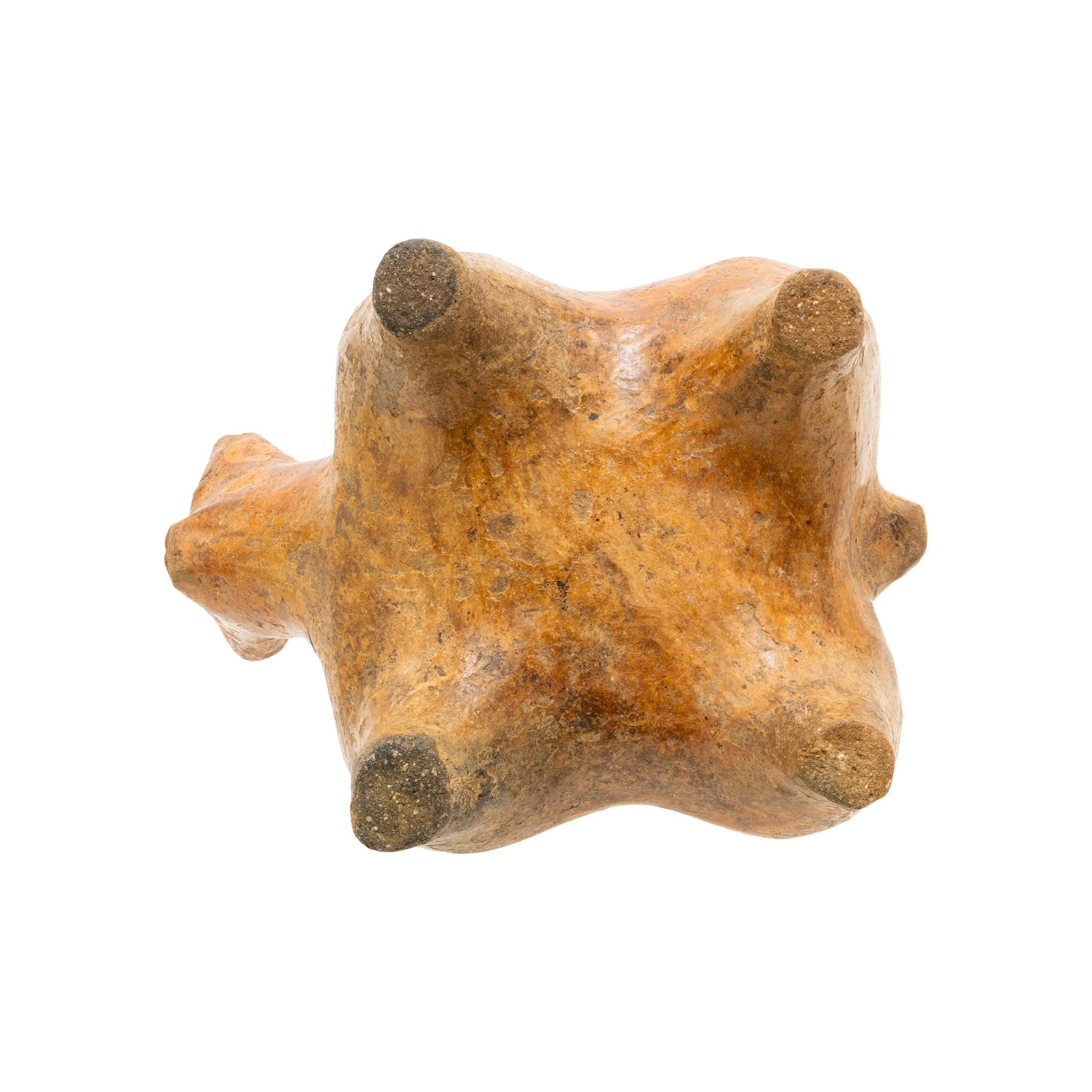 Mexicain Vase à chien en terre rouge Pre-Columbian Jalisco en vente