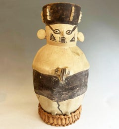 Pre Columbian Large Chancay  Cuchimilco Urn South American Antiques