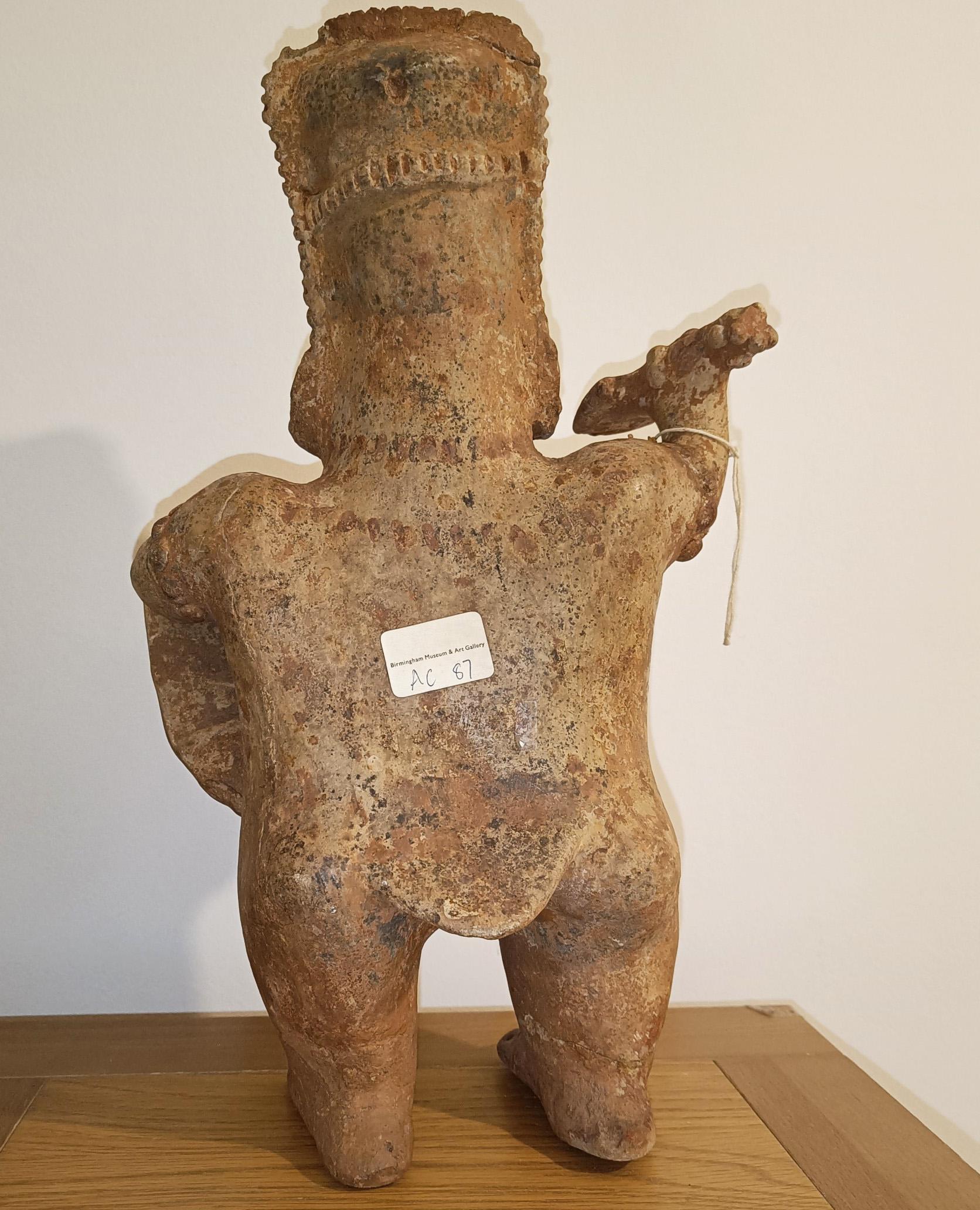 Grande figurine de Jalisco précolombienne du Mexique de l'Ouest, vers l'A.D. 100-300 avant J.-C. Bon état - En vente à London, GB
