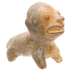 Pre-Columbian Manabi (Ecuador) Pottery Dog