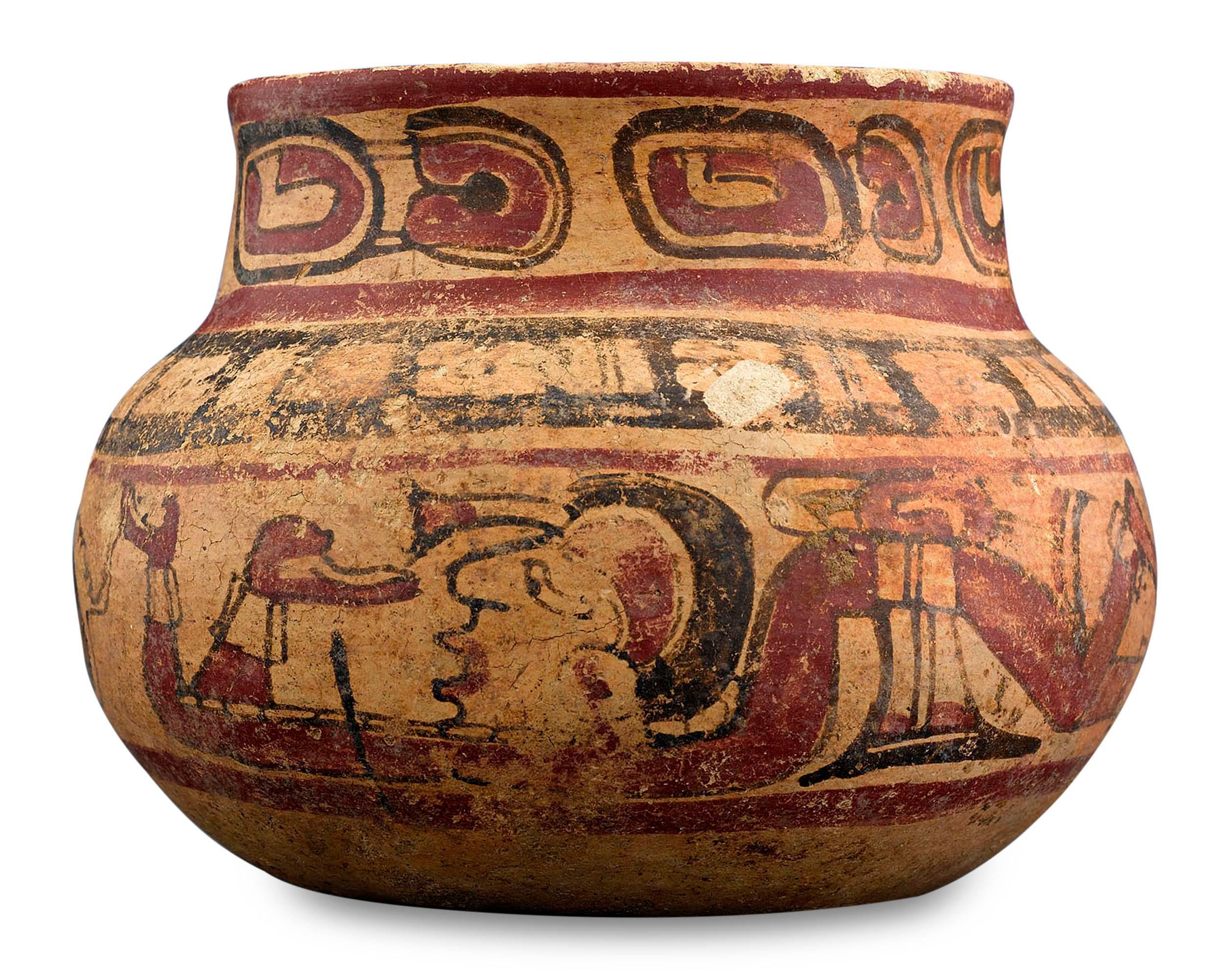 mayan pottery