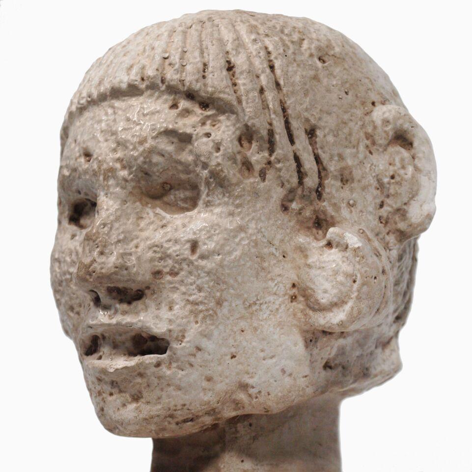 Colombian Twentieth Century Mayan Head
