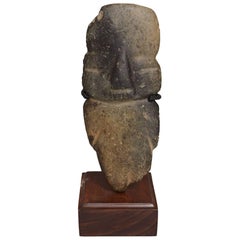 Pre Columbian Mezcala stone owl Figure Ancient Mexico