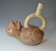 Pre Columbian Moche Vessel of a Sea Lion  Provenance ex Darwin Keynes