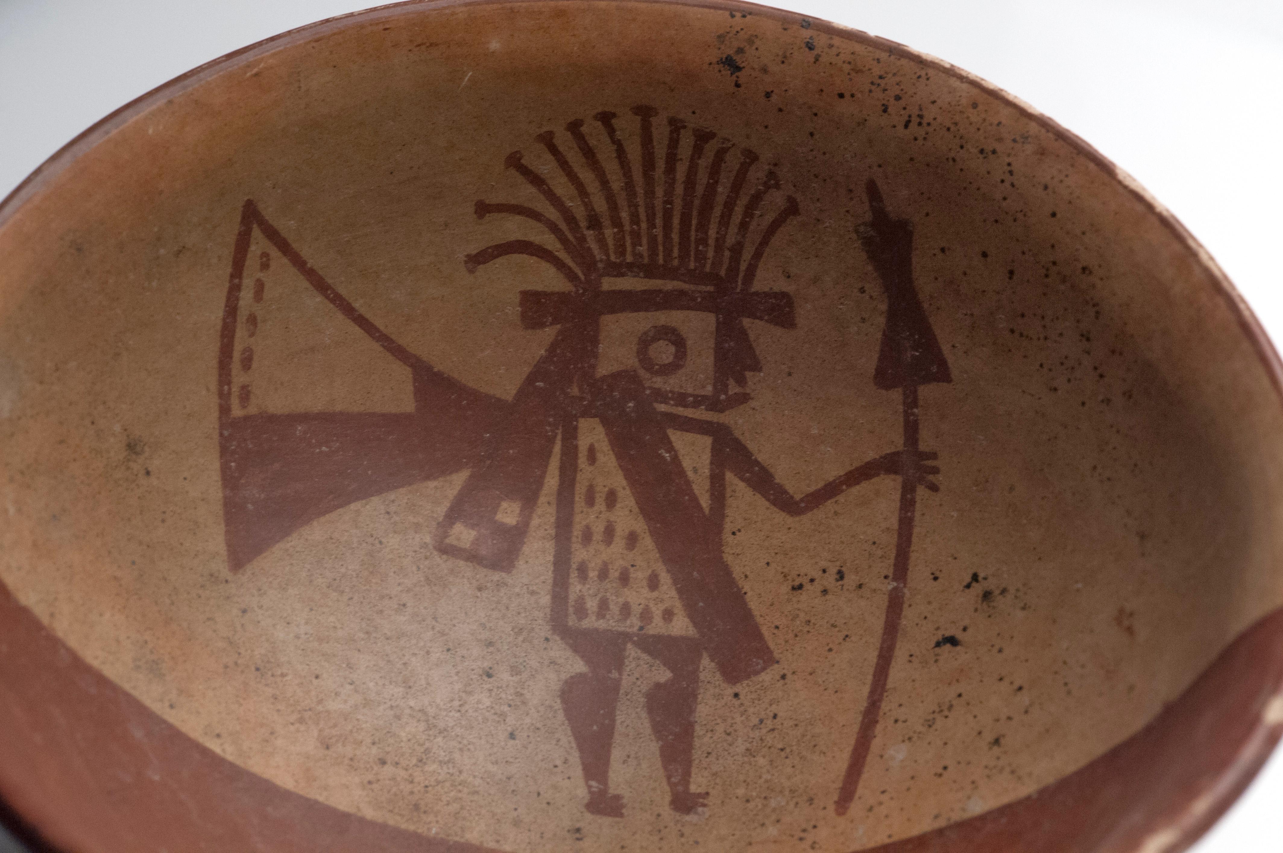 Pre-Columbian Narino Warrior Bowl 4