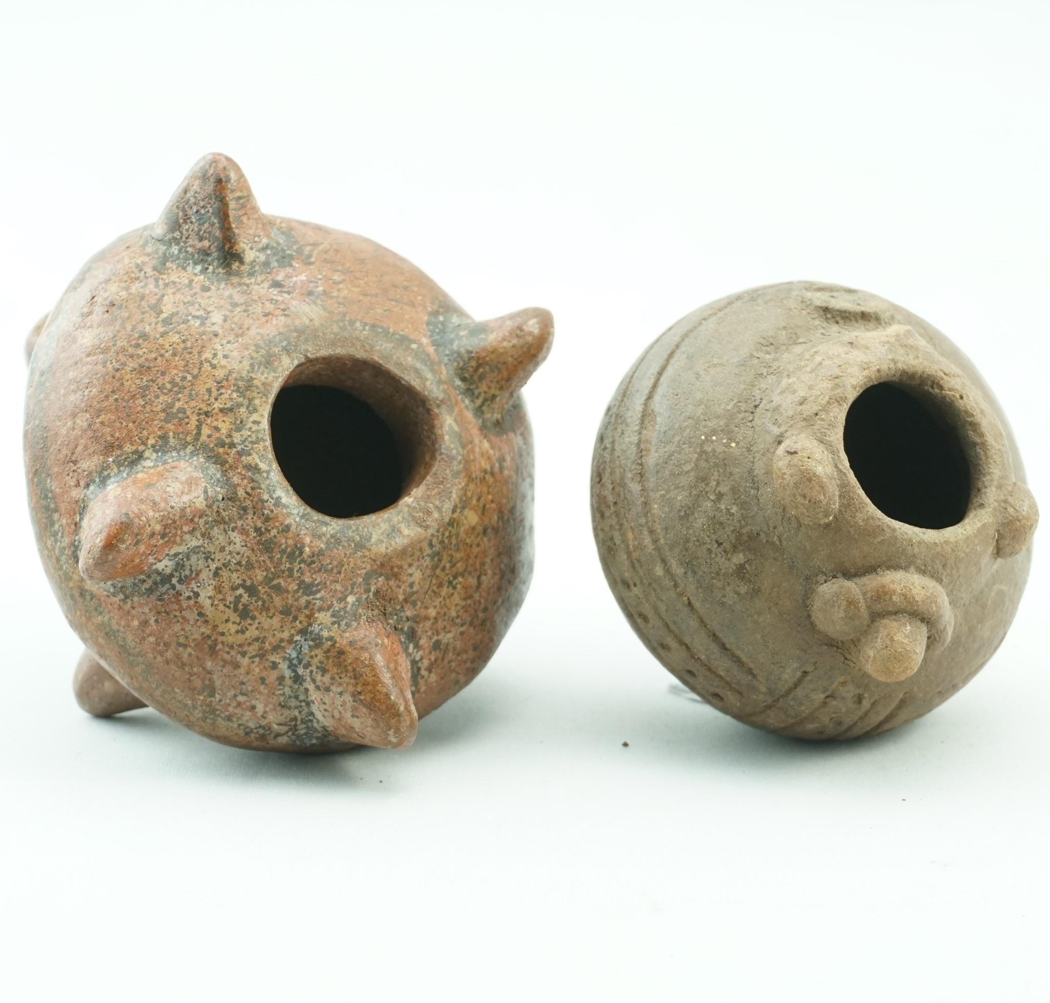 Pre Columbian Nicoya Peninsula Watershed Burial Vessels In Good Condition For Sale In Dallas, TX